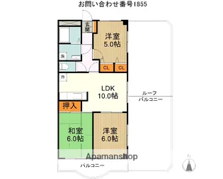 ドルチェ小手指【4階】の間取り