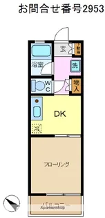 サンジュエリー所沢【1階】の間取り