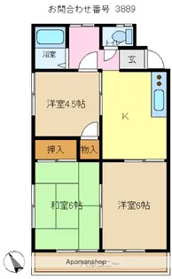 サンモールOZ【2階】の間取り