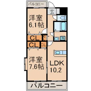 ピエトラ ルーチェ【1階】の間取り