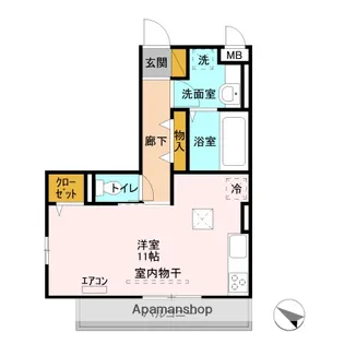 アンビル【2階】の間取り