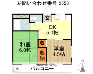 ヴァイツェンシュタット【3階】の間取り