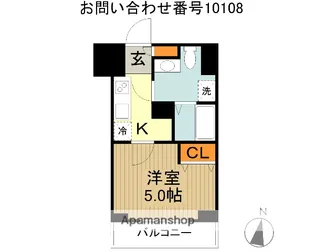 ヴェルステージ所沢【2階】の間取り
