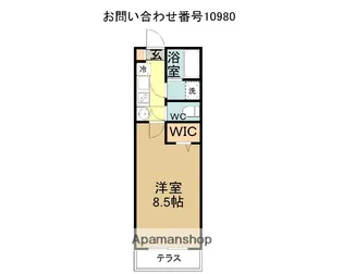 リベルタⅢ【1階】の間取り