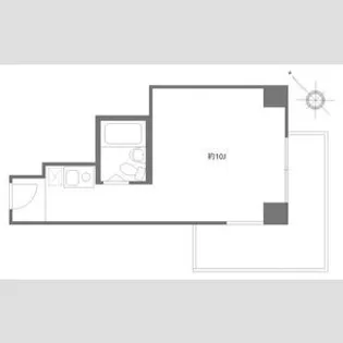マック所沢コート【6階】の間取り