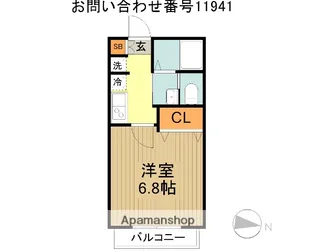 キャメル北入曽Ⅰ【1階】の間取り