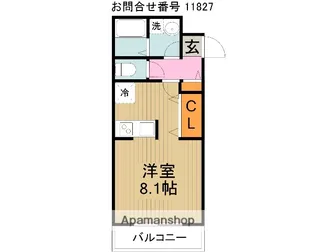 プレミジェンス小手指【1階】の間取り