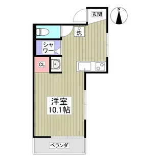 サンクリア【1階】の間取り