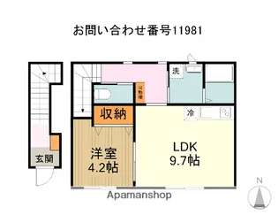 DOMANI【2階】の間取り