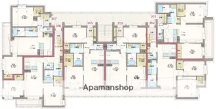 ベルウッドレジデンス2号館【3階】の間取り