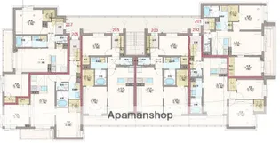 ベルウッドレジデンス2号館【2階】の間取り