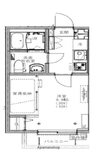 KEIAI RESIDENCE 西所沢【1階】の間取り