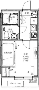KEIAI RESIDENCE 西所沢【1階】の間取り