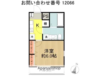 GLOWDIA【2階】の間取り