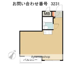 ヨーク新所沢【3階】の間取り