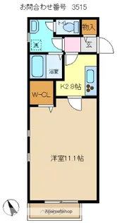 ジューンベリー小手指【2階】の間取り