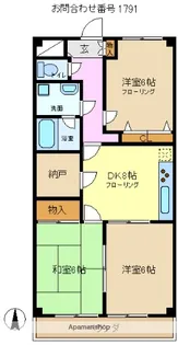 サングリーン所沢【2階】の間取り