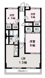 ボンビラージュ【203号室】の間取り