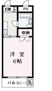 グランドール朝霞【302号室】の間取り