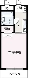 グランドール朝霞【205号室】の間取り