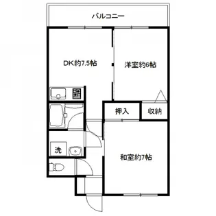 フォンテーヌ・デ・アイラ【9階】の間取り