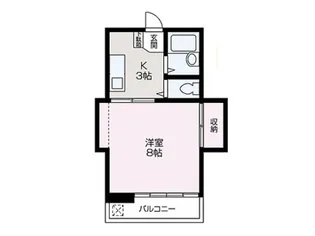 キャロットガーデン【102号室】の間取り