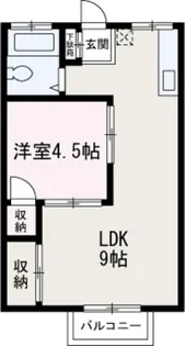 並木コーポ【103号室】の間取り