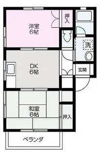 (S)ツインヒルズ1番館【101号室】の間取り