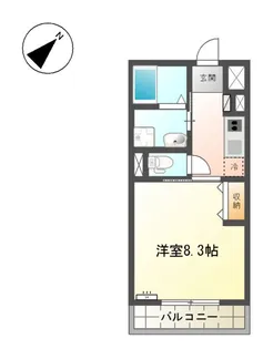 エクセレント和光【2階】の間取り