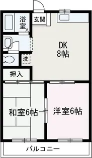 アネックス朝霞【203号室】の間取り