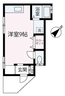 MK幸町【101号室】の間取り