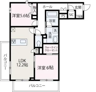 ステラヒルズ【305号室】の間取り