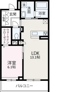 ステラヒルズ【307号室】の間取り