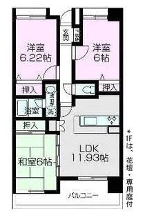 アルミランテ【503号室】の間取り