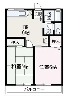 シティハイム KA【203号室】の間取り