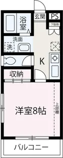 クレアンティーム三原【101号室】の間取り