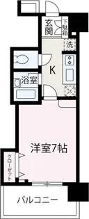 アドバンス【607号室】の間取り