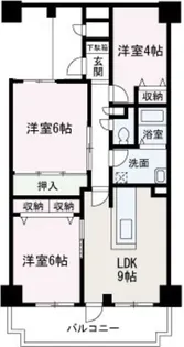 ライブポート【207号室】の間取り