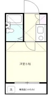 ヴィラ朝霞台【106号室】の間取り