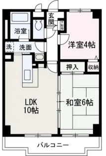 アーバンクロス【207号室】の間取り