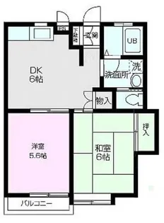 サンエミリー【202号室】の間取り