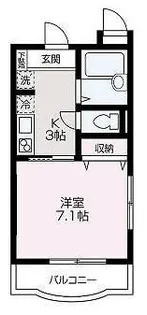 ペルル【301号室】の間取り