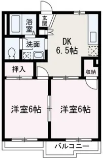 オリンピアシティ【a202号室】の間取り