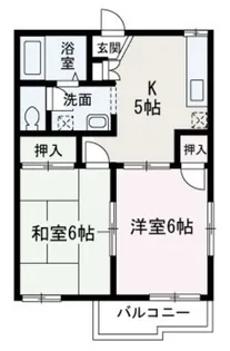 エクセル1【101号室】の間取り