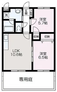 ドルチェ朝霞【102号室】の間取り