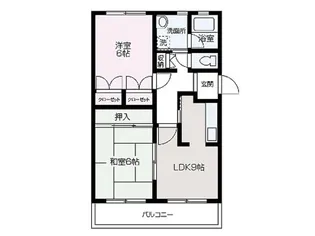 ポーロニア【211号室】の間取り