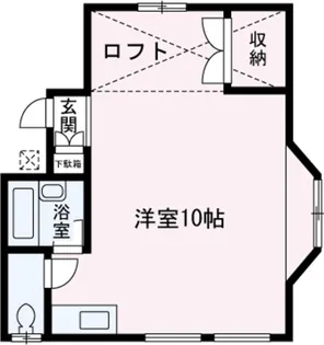 ルーセントアサカ【201号室】の間取り
