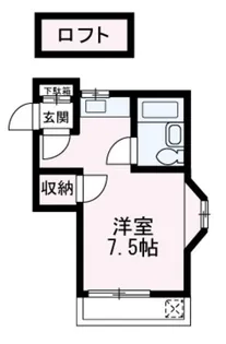 セゾン・リベリー【203号室】の間取り