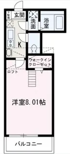 ペンタトニックス朝霞台【304号室】の間取り