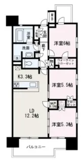 ザ・パークハウス朝霞台【204号室】の間取り